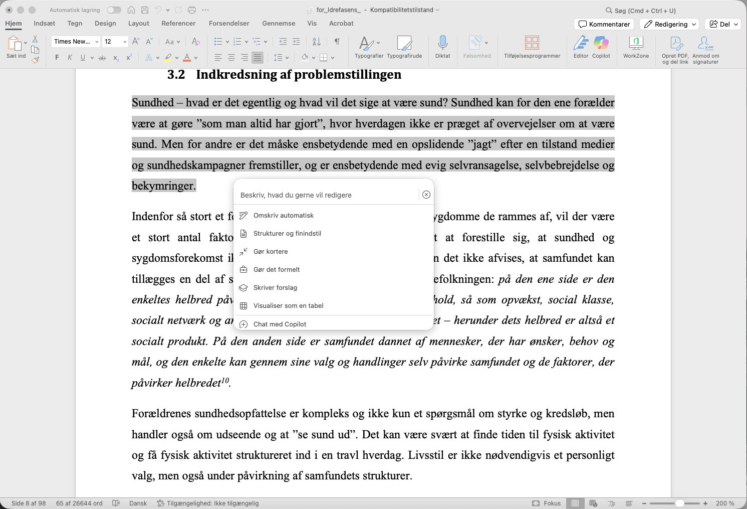Copilot i Microsoft Office 365